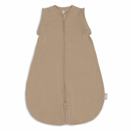 Jollein - Slaapzak Newborn Zomer Afritsbare Mouw Rond 60cm Ajour Biscuit