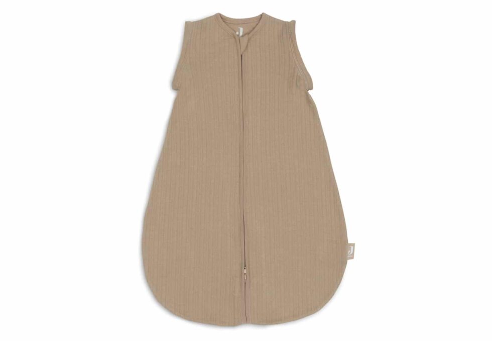 Jollein - Slaapzak Newborn Zomer Afritsbare Mouw Rond 60cm Ajour Biscuit
