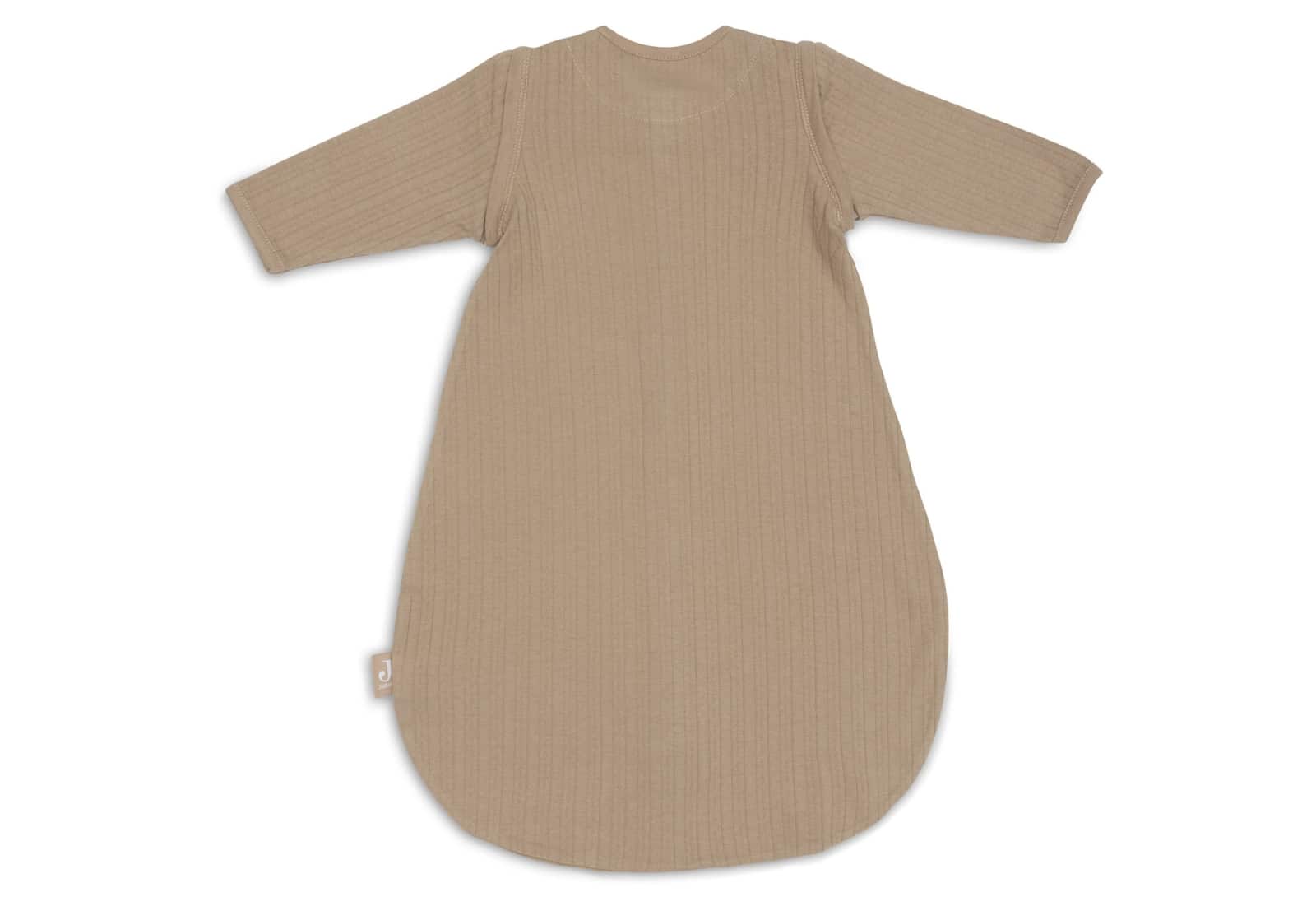 Jollein - Slaapzak Newborn Zomer Afritsbare Mouw Rond 60cm Ajour Biscuit