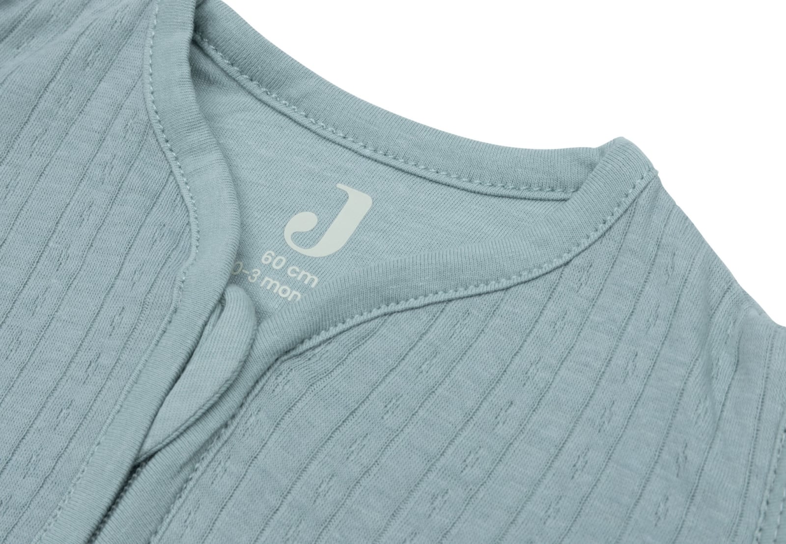 Jollein - Slaapzak Newborn Zomer Afritsbare Mouw Rond 60cm Ajour Sea Green