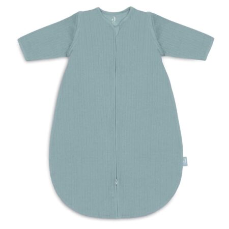 Jollein - Slaapzak Zomer Met Afritsbare Mouw Rond 110cm Ajour Sea Green
