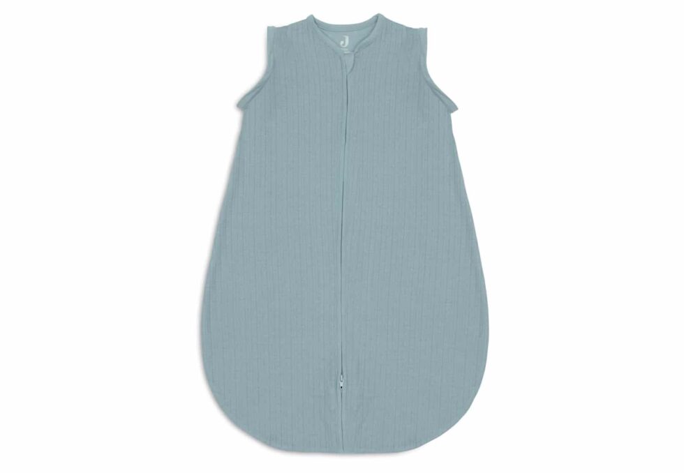 Jollein - Slaapzak Zomer Met Afritsbare Mouw Rond 90cm Ajour Sea Green