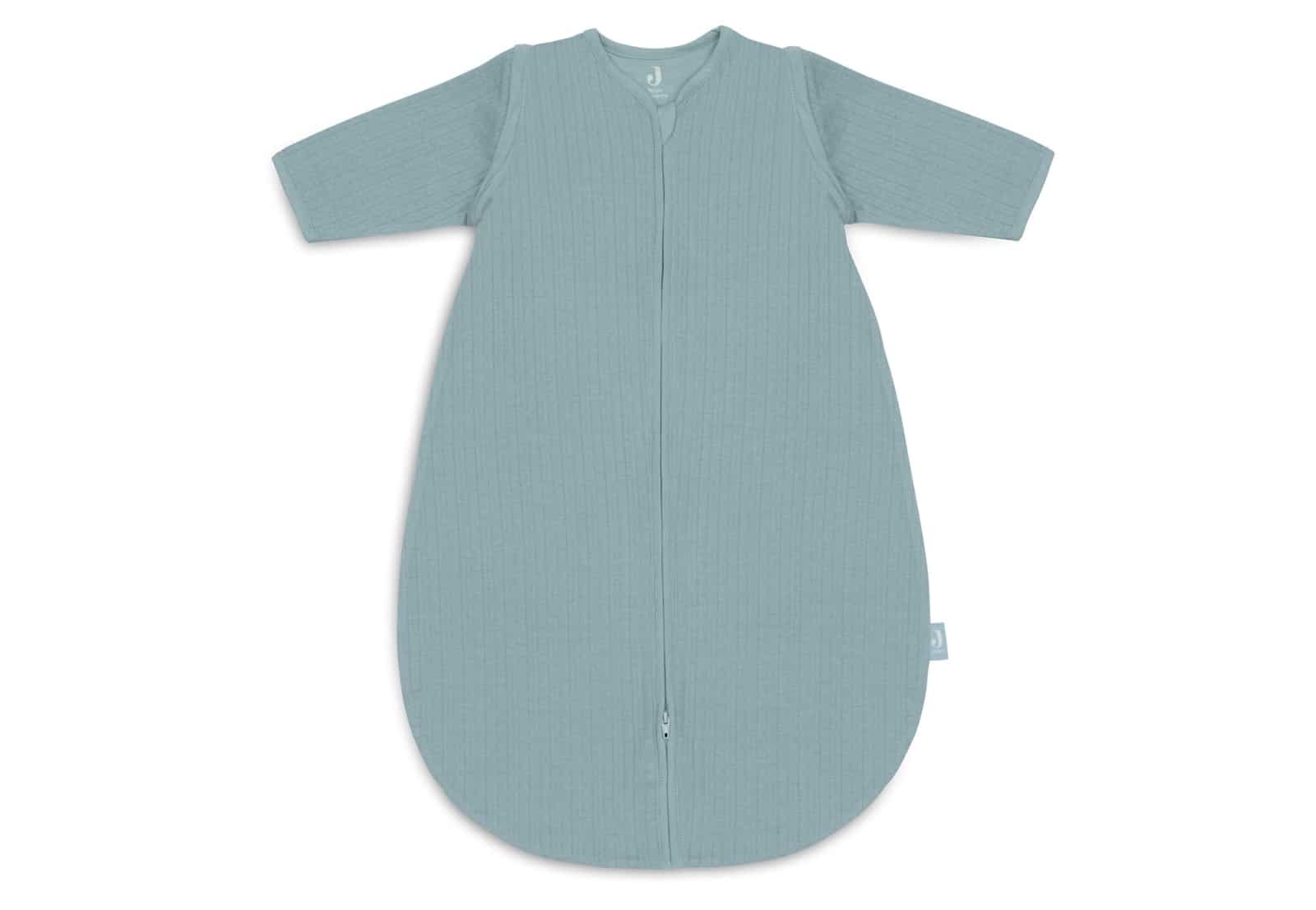 Jollein - Slaapzak Zomer met Afritsbare Mouw Rond 70cm Ajour Sea Green
