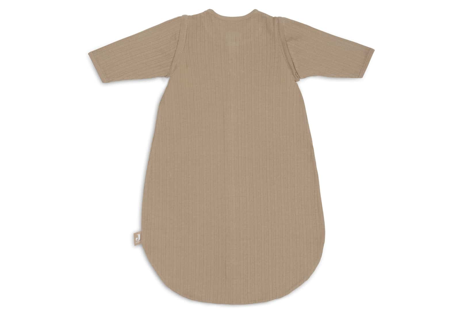 Jollein - Slaapzak Zomer met Afritsbare Mouw Rond 90cm Ajour Biscuit