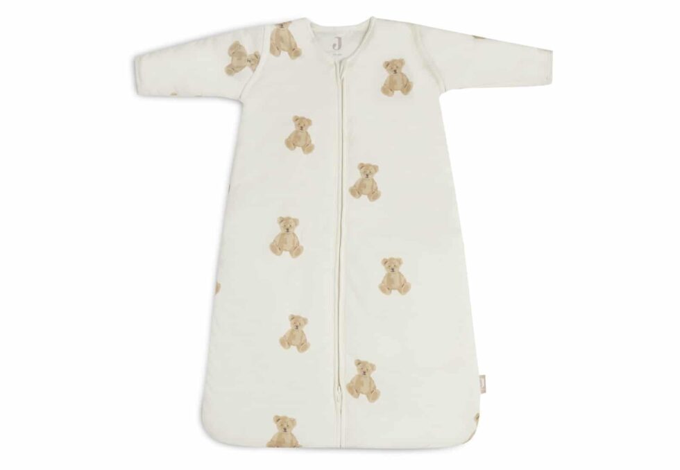 Jollein - Slaapzak met Afritsbare Mouw 110cm Teddy Bear