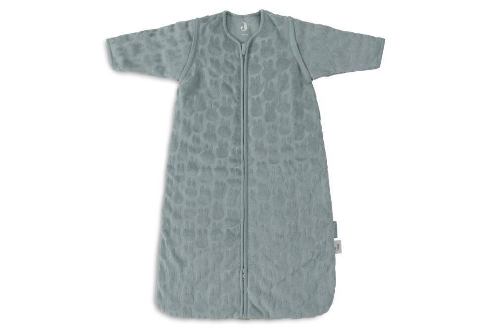 Jollein - Slaapzak met afritsbare mouw 110cm Miffy Jacquard Sea Gr.