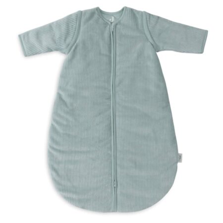 Jollein - Slaapzak met afritsbare mouw 110cm Rib Sea Green