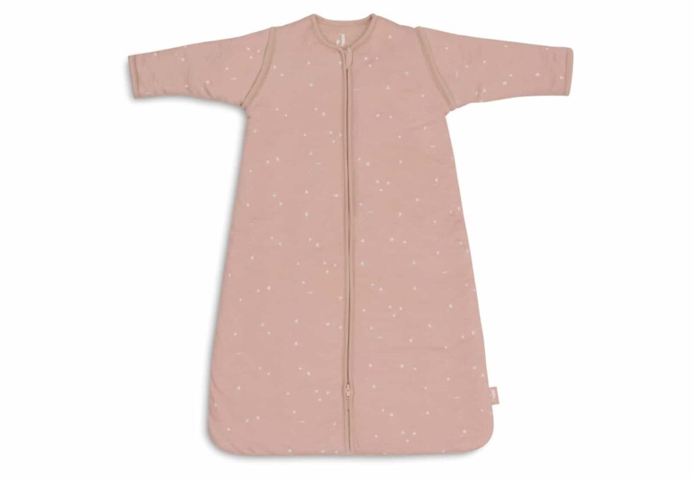 Jollein - Slaapzak met afritsbare mouw 110cm Twinkling Wild Rose