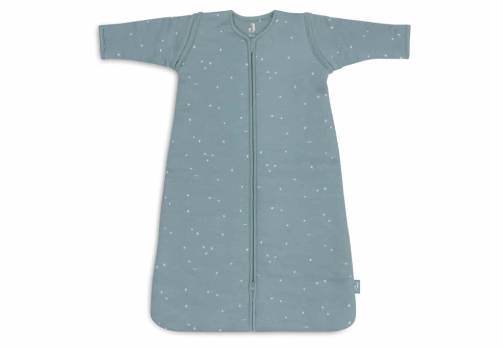 Jollein - Slaapzak met afritsbare mouw 90cm Twinkling Sea Green
