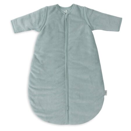 Jollein - Slaapzak met afritsbare mouw Rond 70cm Rib Sea Green