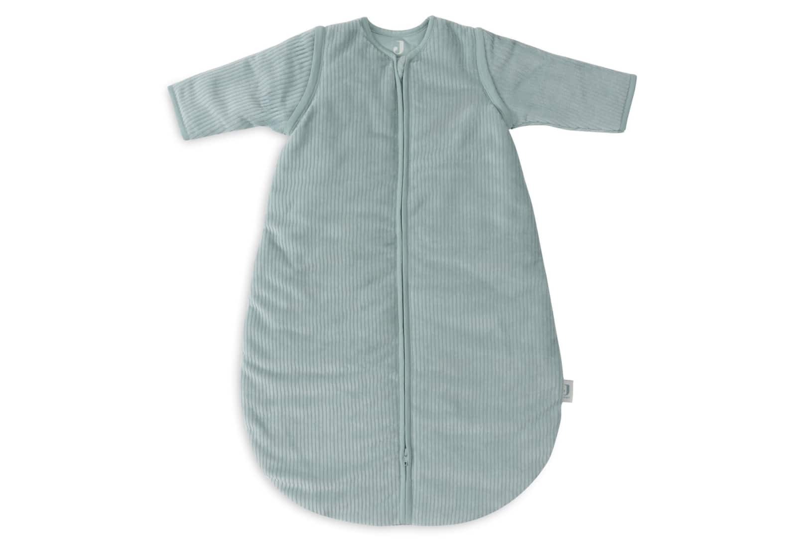 Jollein - Slaapzak met afritsbare mouw Rond 70cm Rib Sea Green