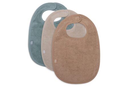 Jollein - Slab Badstof Sea Green/Nougat/Biscuit (3pack)