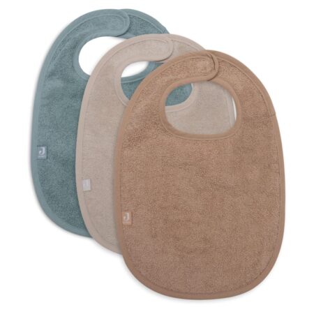 Jollein - Slab Badstof Sea Green/Nougat/Biscuit (3pack)