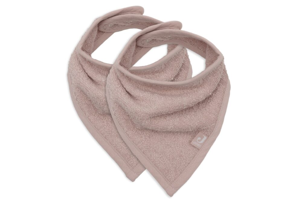 Jollein - Slab Bandana Badstof Wild Rose (2pack)