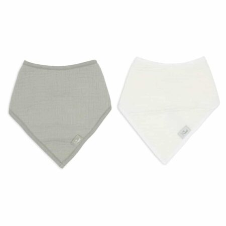 Jollein - Slab Bandana Hydrofiel Olive Green/Oatmeal (2pack)