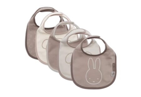 Jollein - Slab Jersey Waterproof Miffy and Friends (5pack)