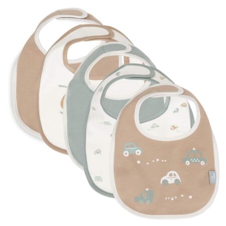 Jollein - Slab Jersey Waterproof On The Go (5pack)