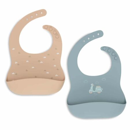 Jollein - Slab Siliconen On The Go 2-pack