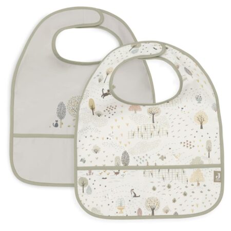 Jollein - Slab Waterproof - Tiny Park - 2 Stuks