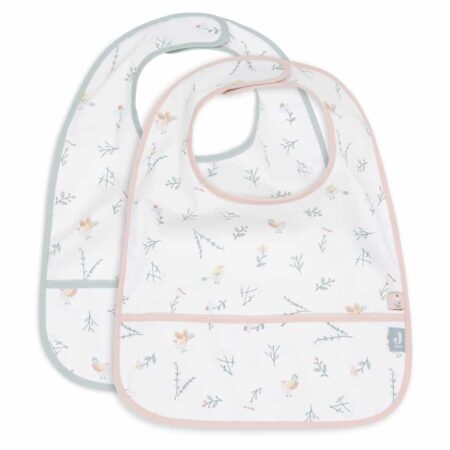 Jollein - Slab Waterproof Lovely Birds (2pack)