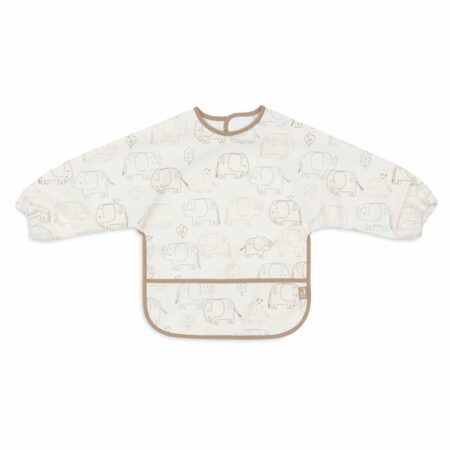 Jollein - Slab Waterproof met Mouw - Elephant Tales