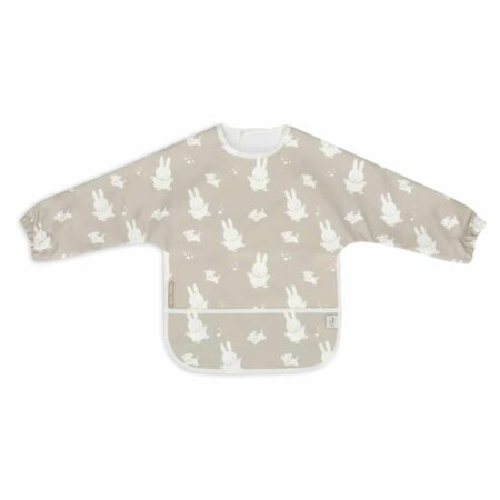 Jollein - Slab Waterproof met Mouw Miffy&Snuffy Olive Green