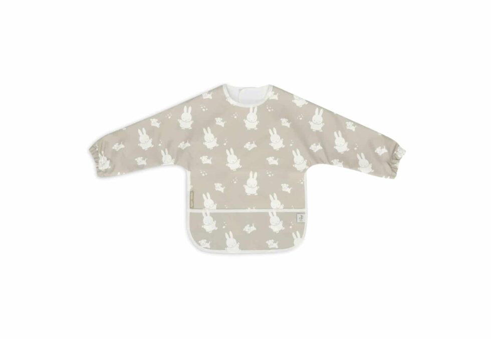 Jollein - Slab Waterproof met Mouw Miffy&Snuffy Olive Green