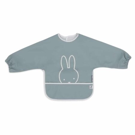 Jollein - Slab Waterproof met Mouw Miffy Peekaboo Sea Green
