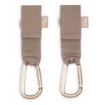 Jollein - Tassenhaak Kinderwagen - Milky Coffee
