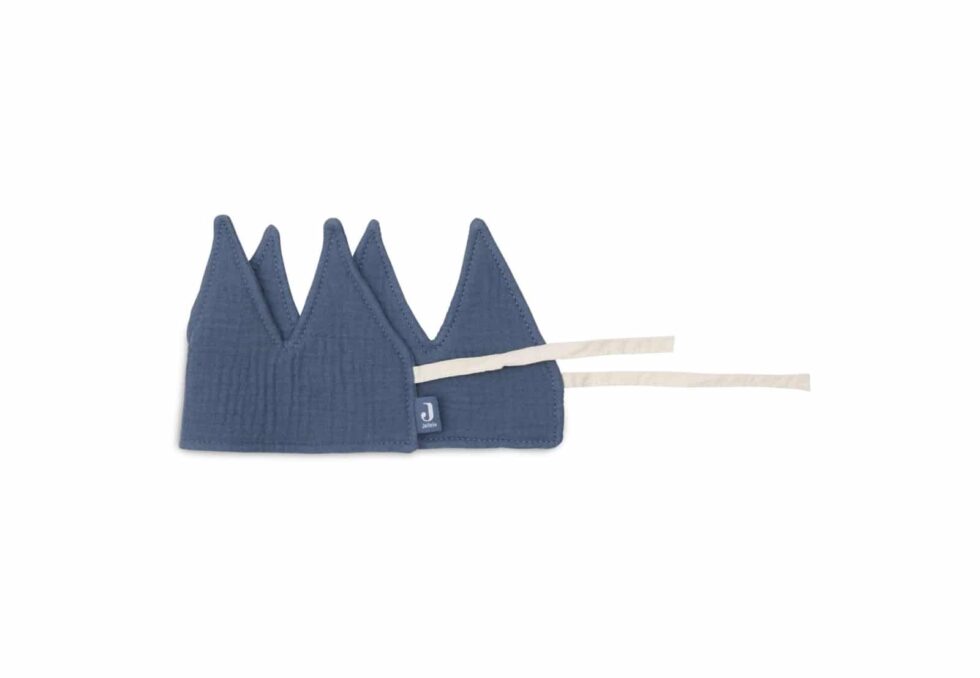 Jollein - Verjaardagskroon 12x35cm Jeans Blue