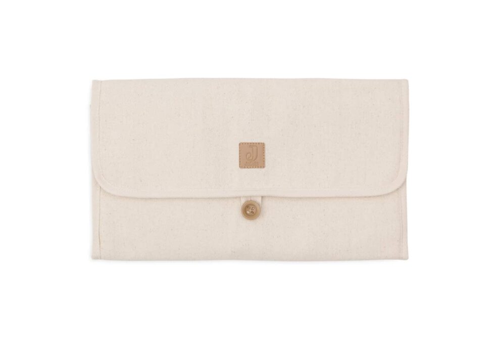Jollein - Verschoningsmat Met Opbergvakken Twill Natural