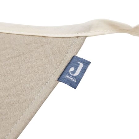 Jollein - Vlaggenlijn 200x17cm Jeans Blue/Olive green