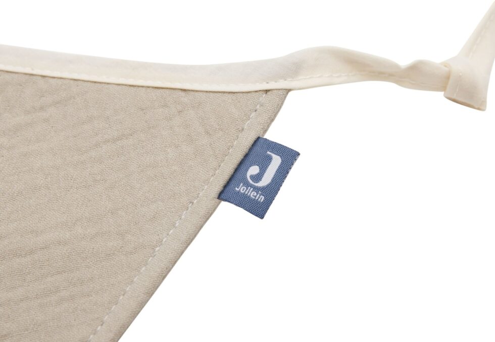 Jollein - Vlaggenlijn 200x17cm Jeans Blue/Olive green
