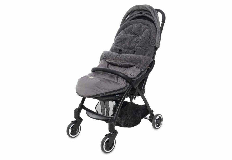 Jollein - Voetenzak buggy/kinderwagen Puffed Grey