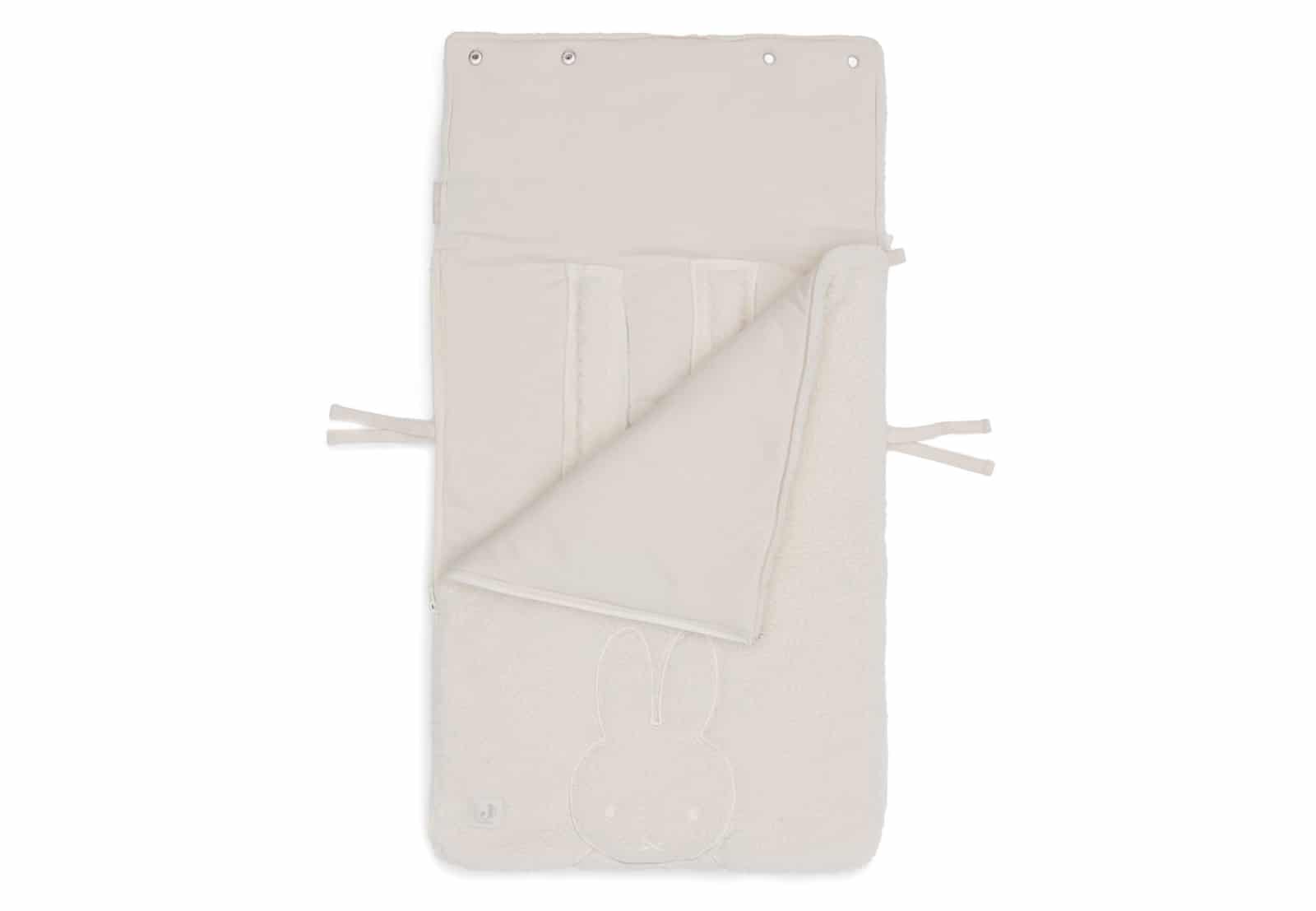 Jollein - Voetenzak groep 0+ 3/5 punts Miffy Teddy Oatmeal