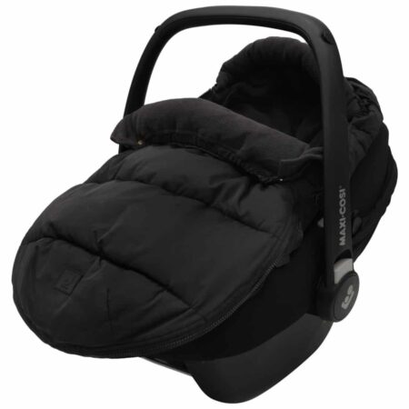 Jollein - Voetenzak groep 0+ 3/5 punts Puffed Zwart