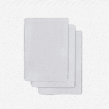 Jollein - Washandje Hydrofiel Wit (3pack)