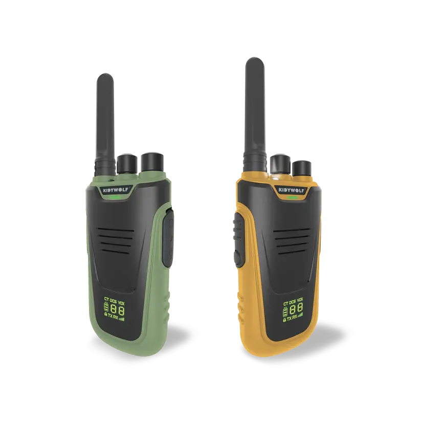 Kidywolf - Kidytalk - Walkie Talkies Green-Orange