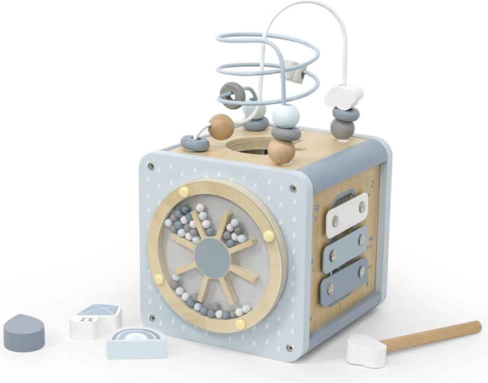 Label Label - Activity Cube - Blue