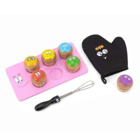 Label Label - Barbapapa Wooden Cupcakes Set