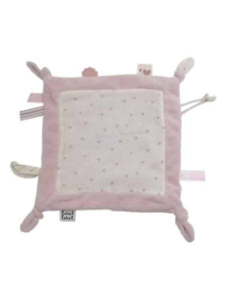 Label Label - Cuddle Cloth - Pink Hearts