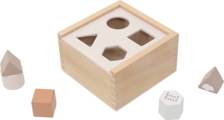 Label Label - Shape Sorting Box - Nougat