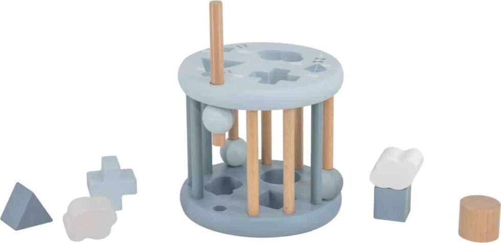 Label Label - Shape Sorting Wheel - Blue