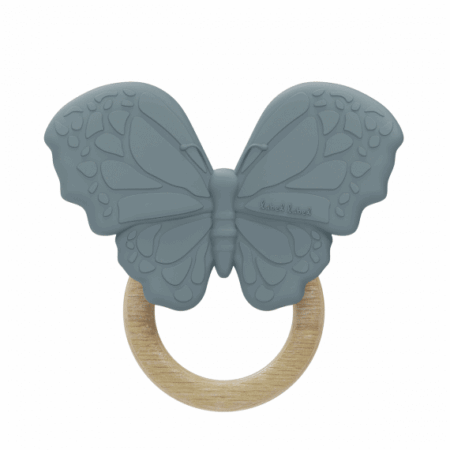 Label Label - Silicone - Teether - Butterfly - Blue