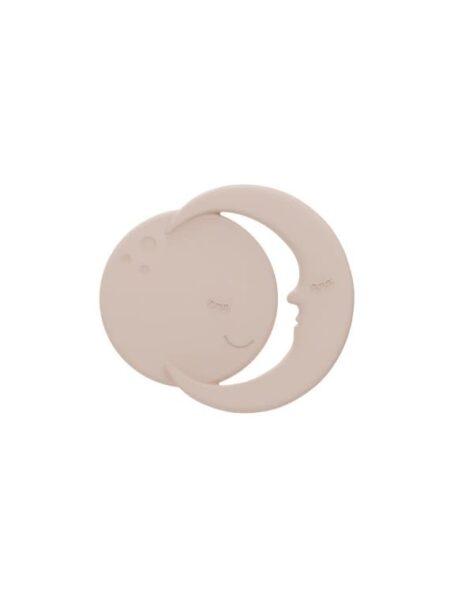 Label Label - Silicone - Teether - Moon - Pink