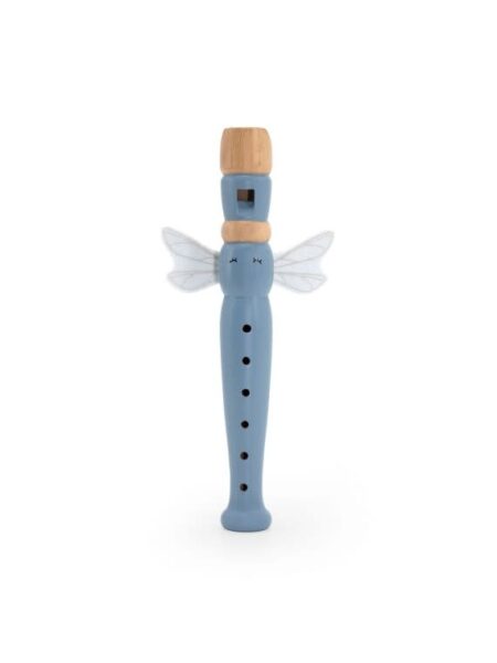 Label Label - Wooden Flute - Blue