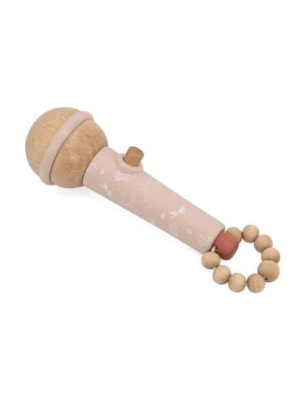 Label Label - Wooden Microphone - Pink