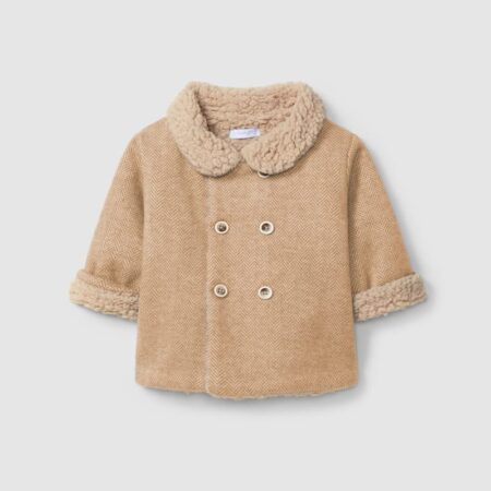 Laranjihna - Jas met teddy - Donker beige