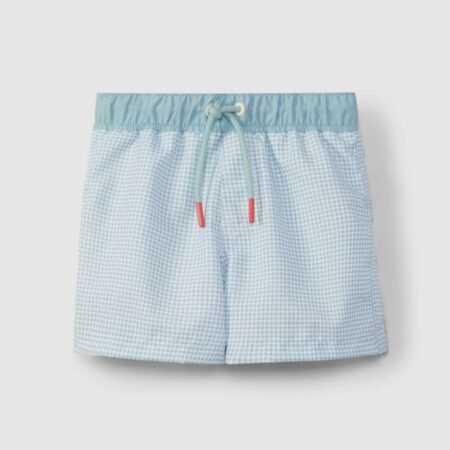 Laranjinha - Zwemshort ruitjes - groen