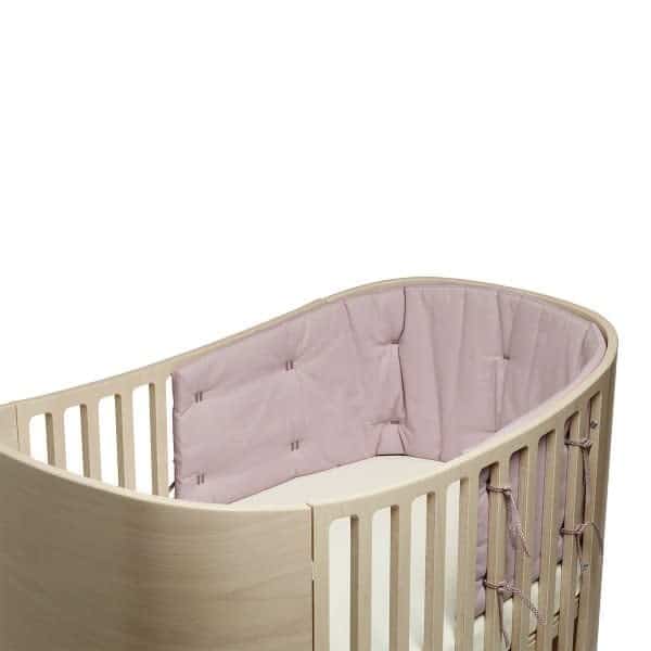 Leander - Bumper for Leander - Classic™ baby cot, Dusty rose